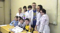 Команда «ЗОЖ» проводит игру для школьников в МУК Кировского района